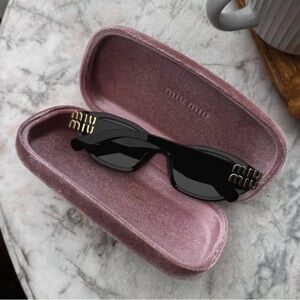 Miu Miu Black Sunglasses
